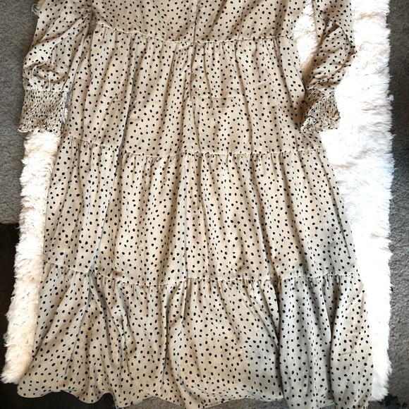 Darling Dress with Dalmatian Polka Dots - Picture 4 of 5